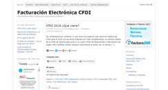 Desktop Screenshot of factura-electronica-mexico.com