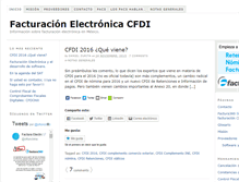 Tablet Screenshot of factura-electronica-mexico.com